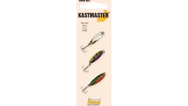 Acme 3-Piece Kastmaster Kit Painted 1/8oz