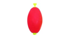 Eagle Claw Oval Weighted Foam Floats 50pk