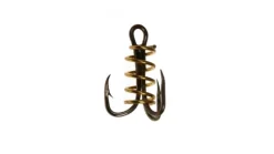 Eagle Claw 2X Strong Treble Hook w/Spring