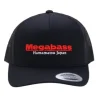 Megabass Classic Black and Red Trucker Hat