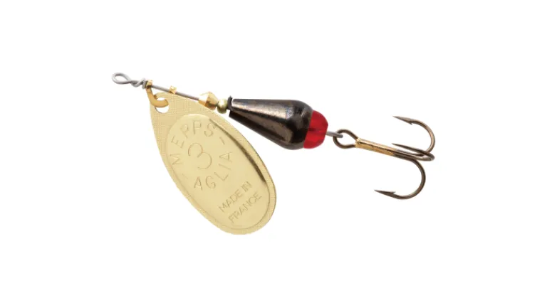 Mepps Aglia Brite Plain Treble Spinners