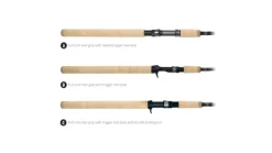 Okuma SST "A" Series Cork Grip Casting Rods
