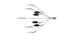 Picasso School-E-Rig Bait Ball Umbrella Rig