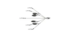 Picasso School-E-Rig Bait Ball Umbrella Rig