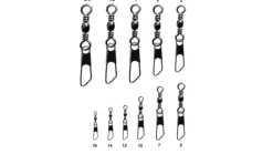 Pucci Brass Barrel Swivel W/ Snap