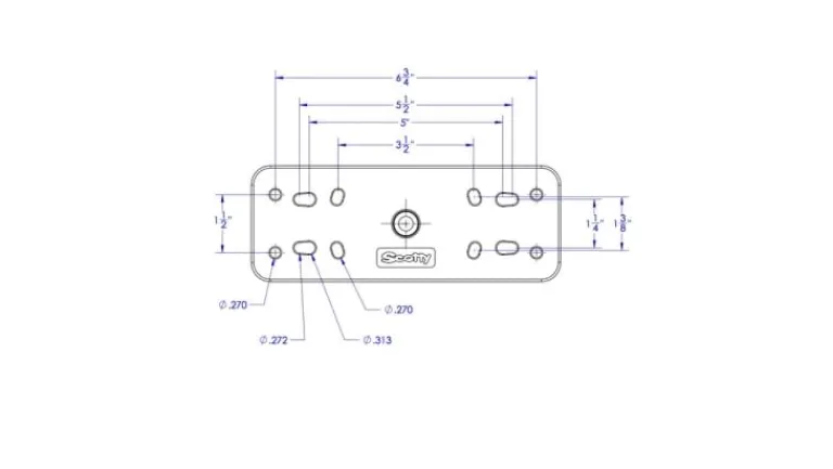Scotty 163 Ball Mounting System