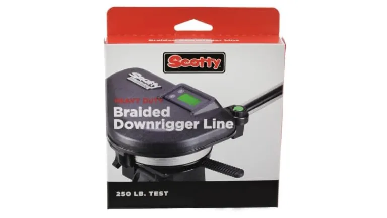 Scotty 2202 Heavy Duty Braided Downrigger Line w/Terminal Kit