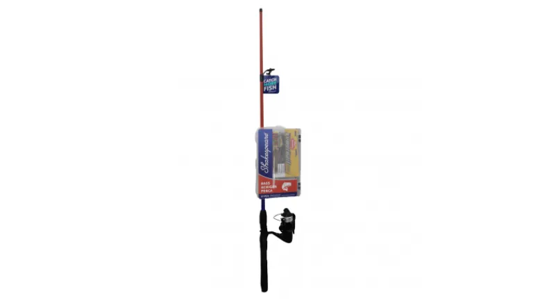 Kids Shakespeare Catch More Fish Bass Spinning Combo
