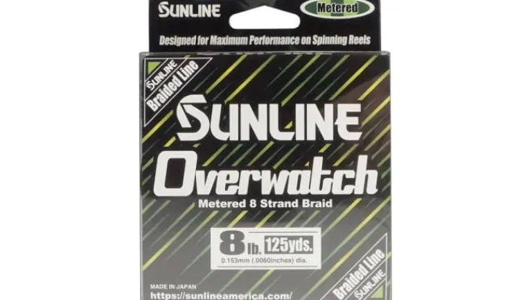 Sunline Overwatch Braid 165yd
